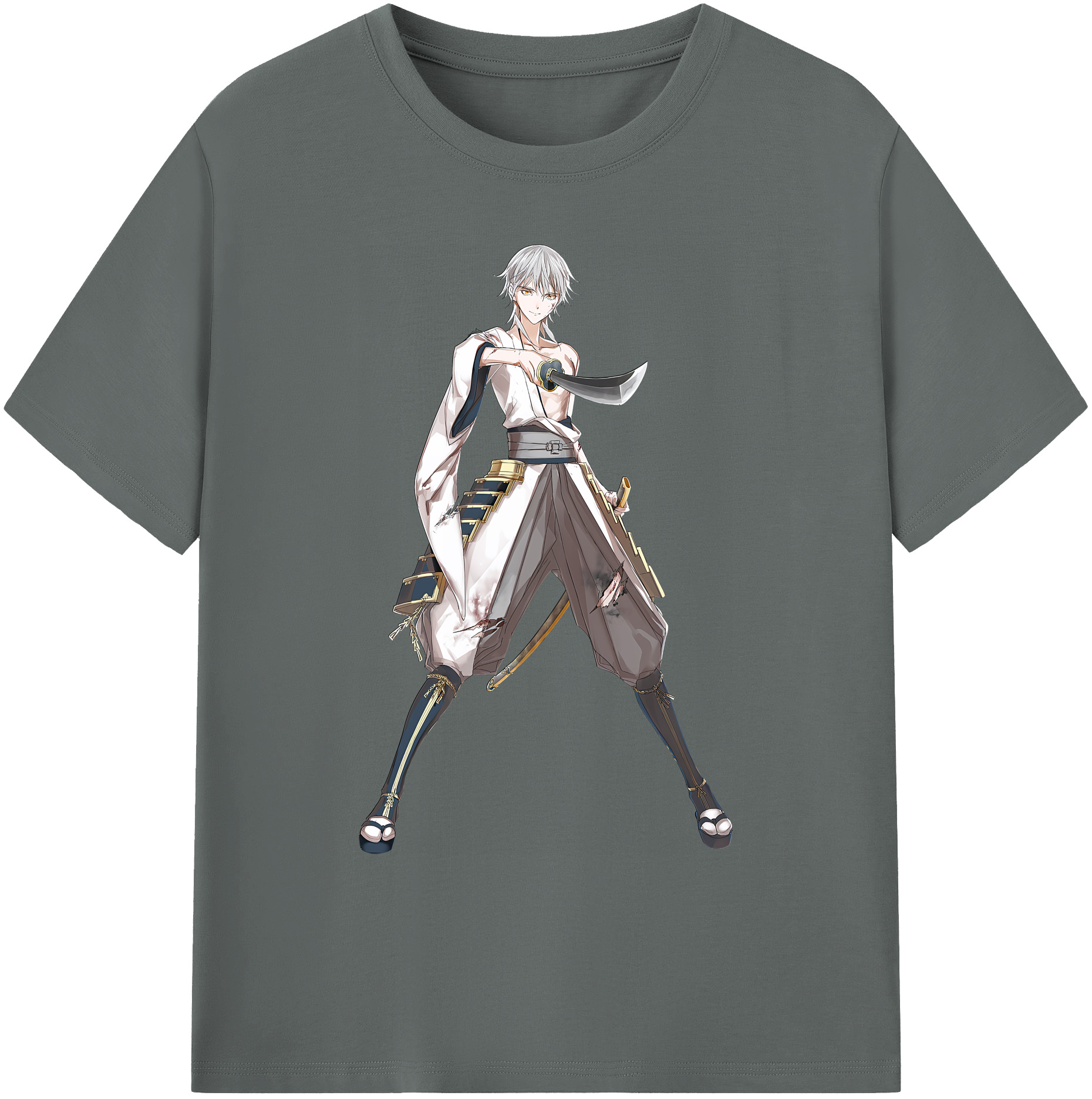 （画像用） 刀剣乱舞 Touken Ranbu 綿100％ メンズ半袖Tシャツ｜肌触りやわらか＆通気性